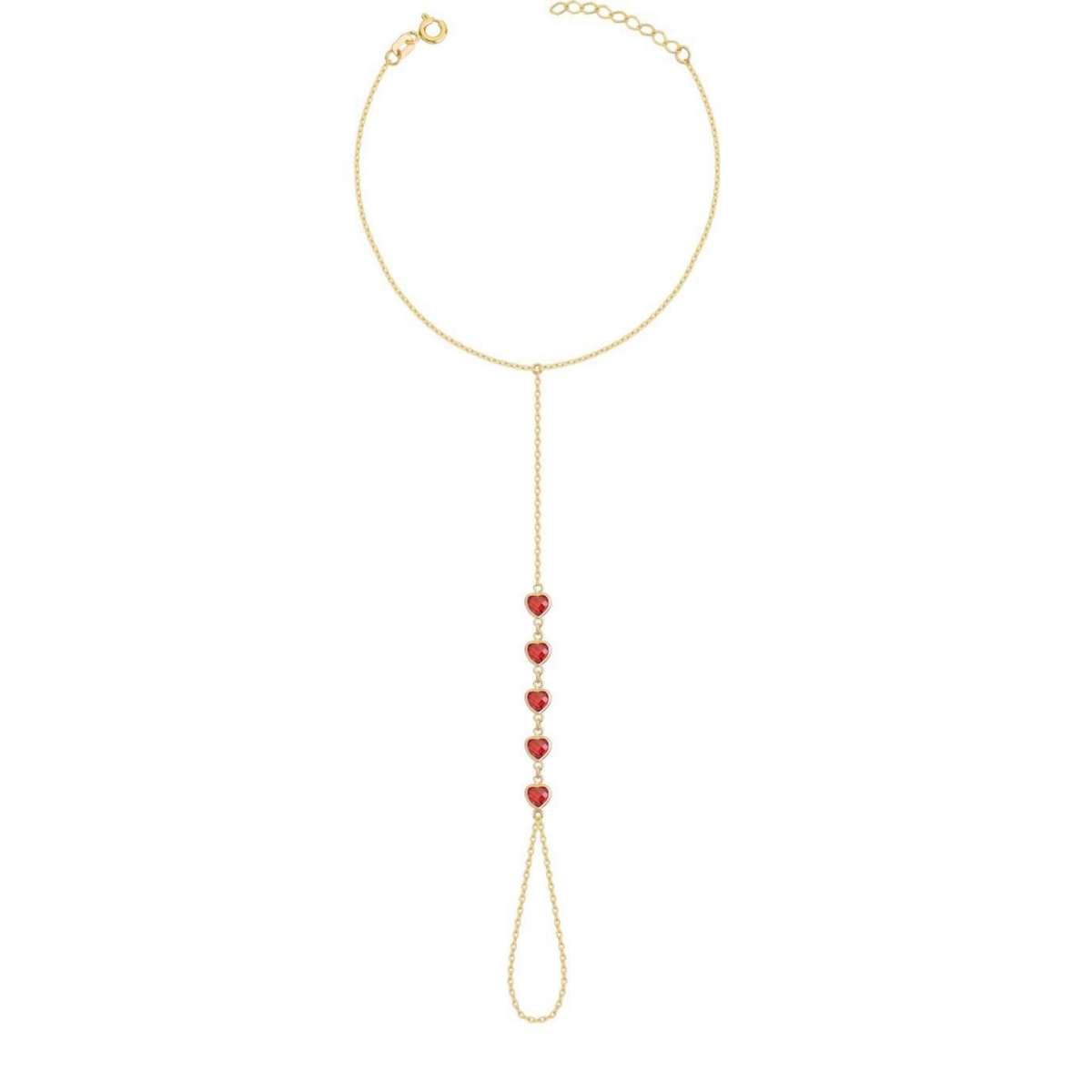 Heartline Hand Chain