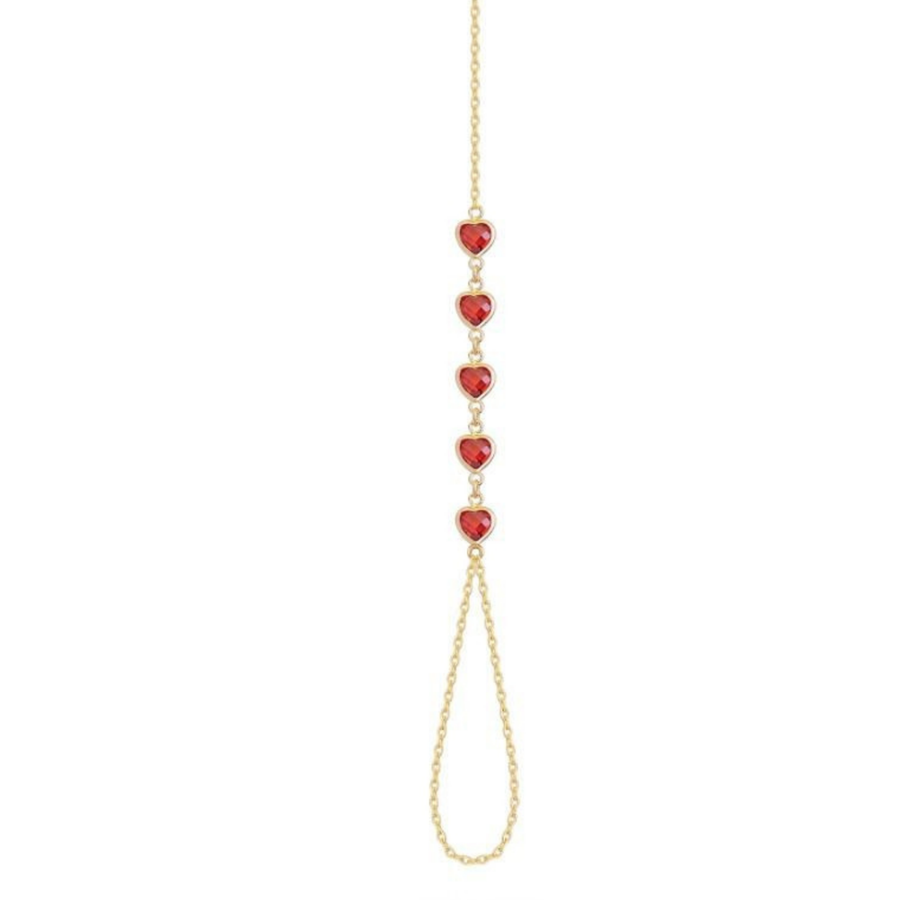 Heartline Hand Chain
