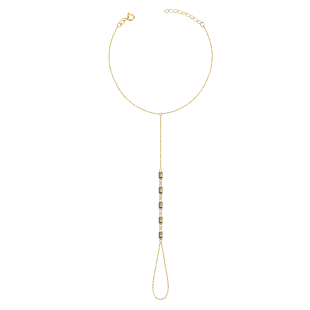 Smoke Quartz Hand Chain