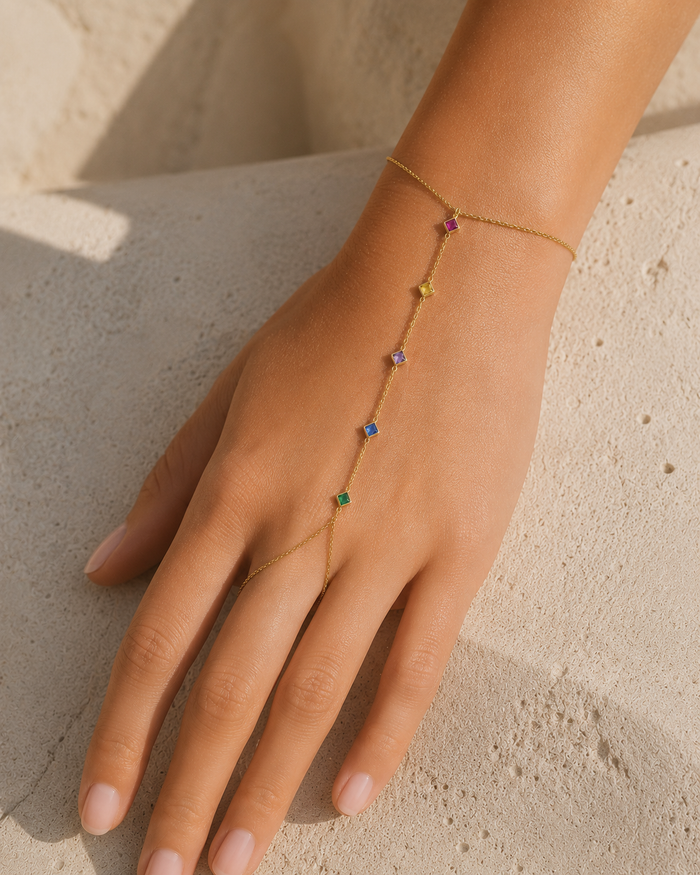 Dusk Garden Hand Chain