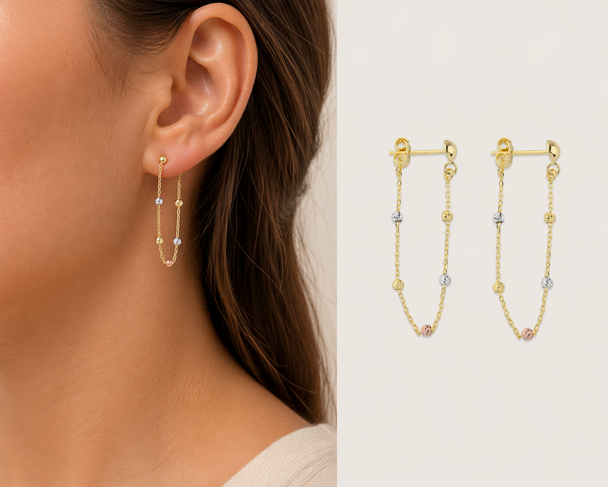 Golden Dorica Earrings
