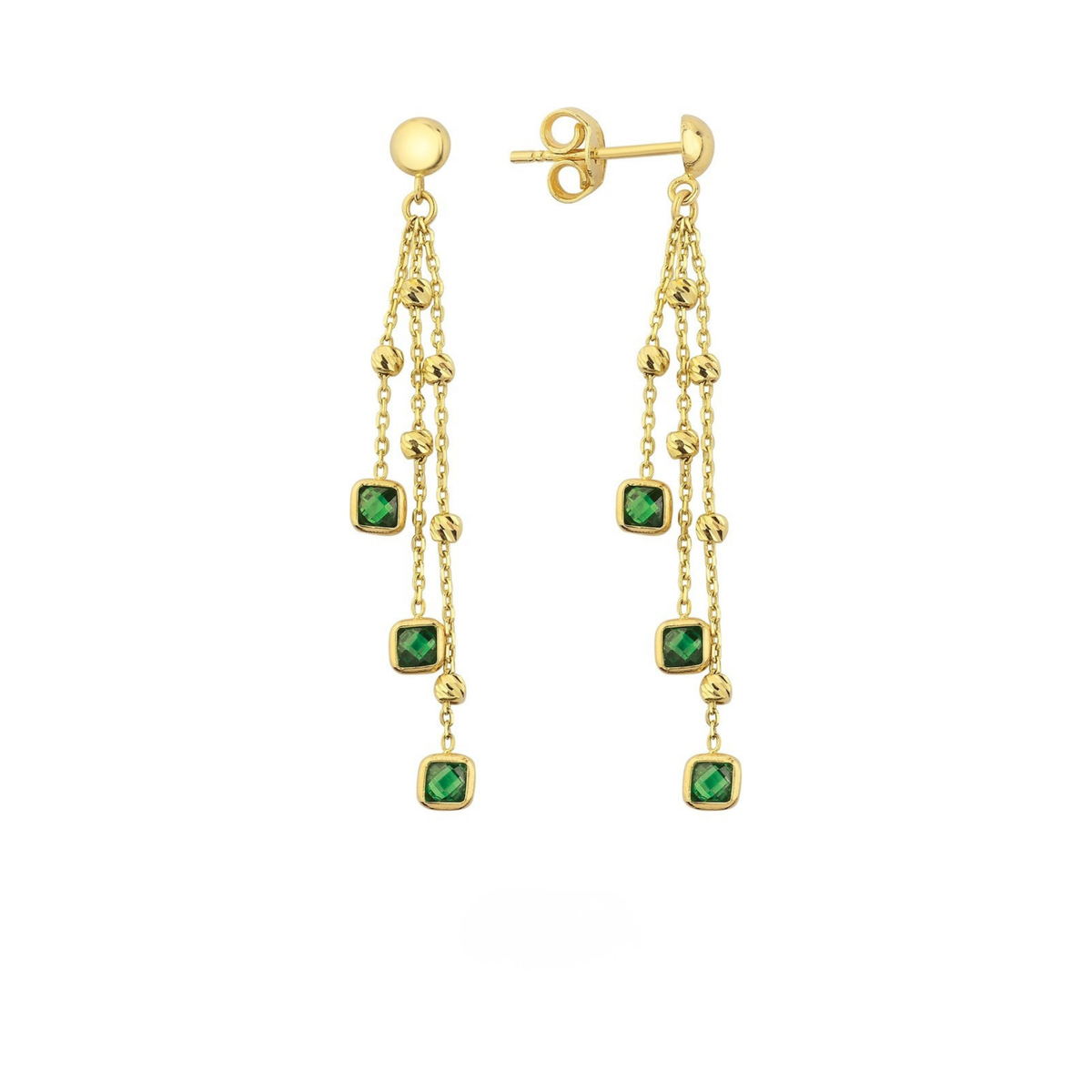 Emerald Earrings