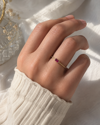 Mini Ruby Ring