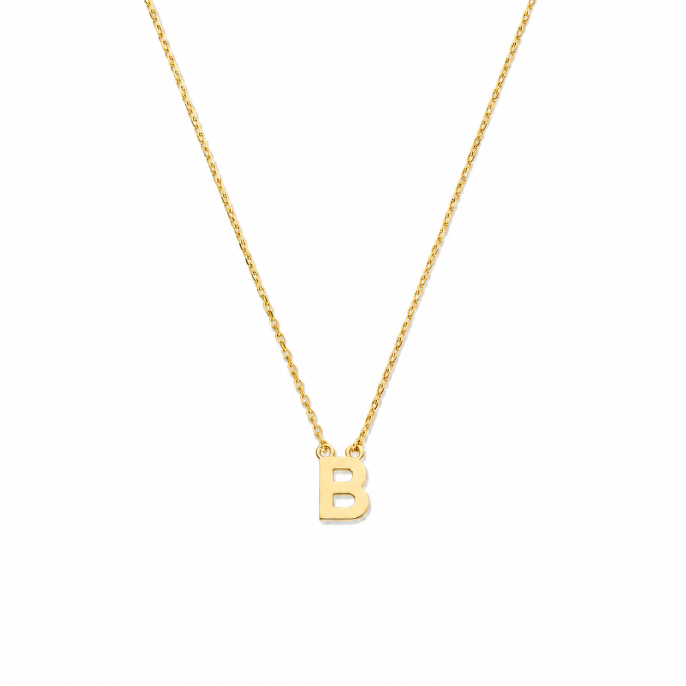 Essential Initial Letter Necklace