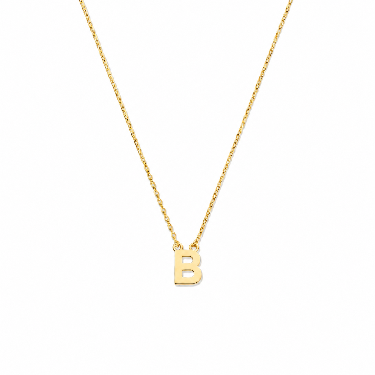 Essential Initial Letter Necklace