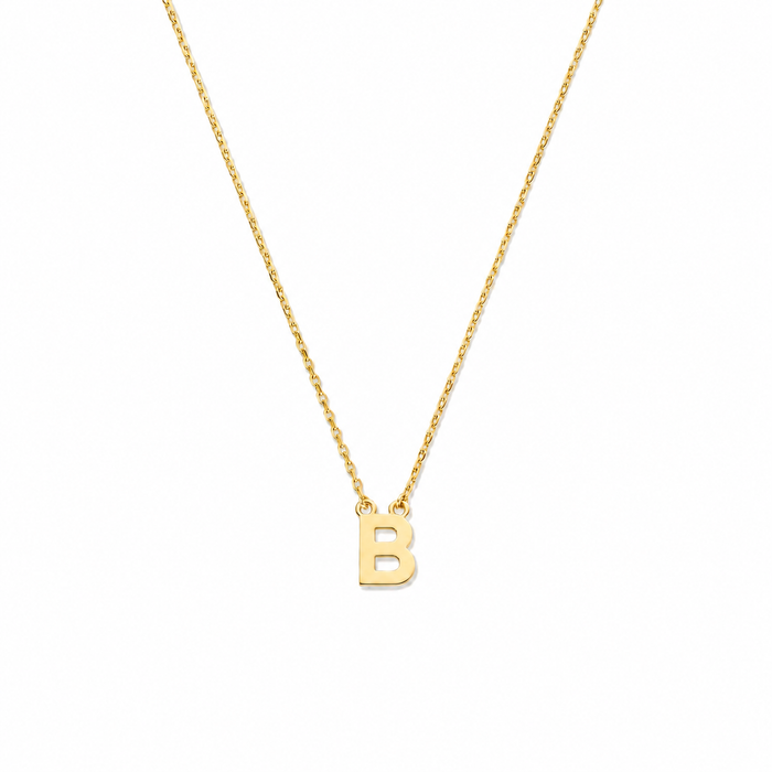 Essential Initial Letter Necklace