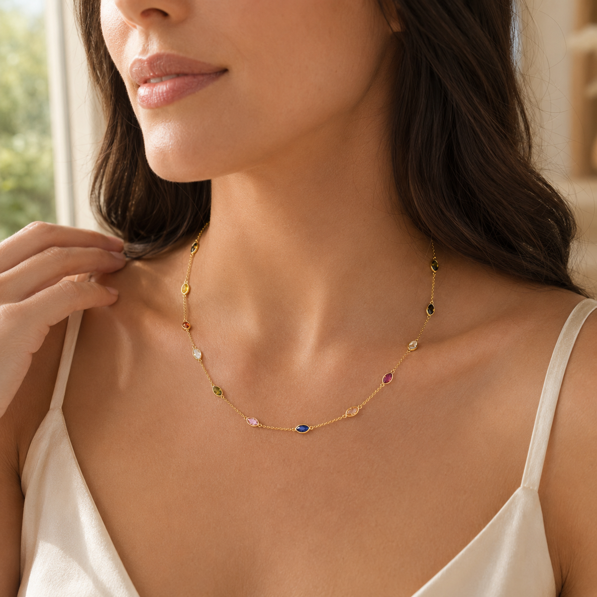 Giardino al Tramonto Necklace
