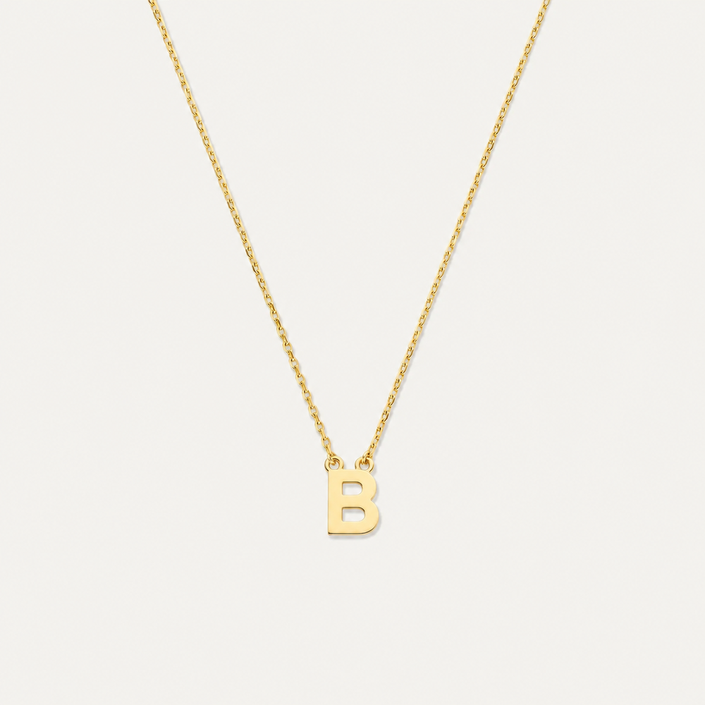 Essential Initial Letter Necklace