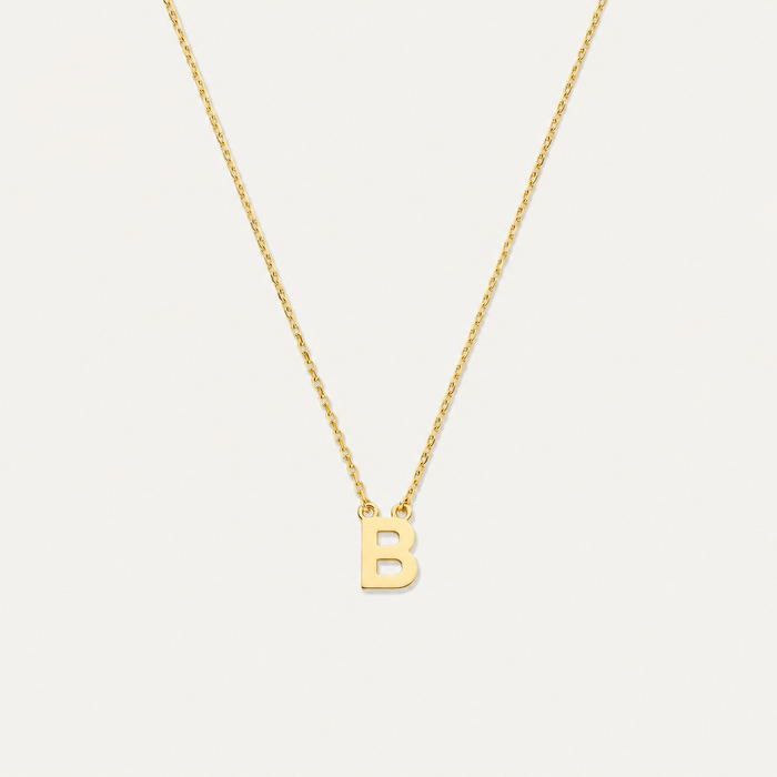 Essential Initial Letter Necklace