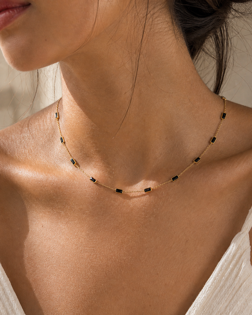 Midnight Line Necklace