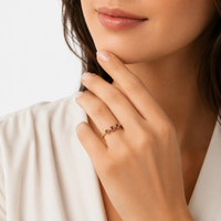 Amethyst Trilogy Ring