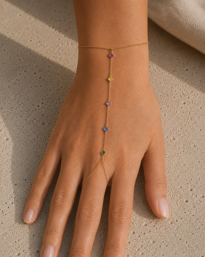 Dusk Garden Hand Chain