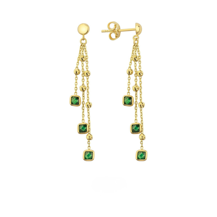 Emerald Earrings
